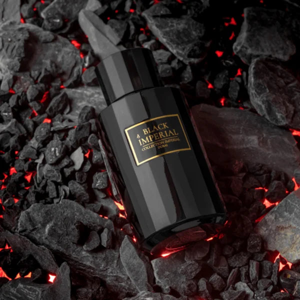 Black Imperial by Imperial Parfums – A bold and luxurious fragrance with a powerful presence. Available at Hallburg.ae.